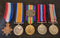 P79 FIVE: 1914/15 Star, British War, Victory, War and Australian Service Medal. First three impressed to 108 PTE J. KIRK 16/BN AIF. WW2 pair also impressed to W27615 J. KIRK