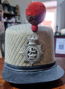 A scarce Grey Cloth Quilted Shako of the 1861 Pattern.