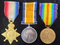 P84 Trio: 1914/15 star, British War and Victory Medal all correctly impressed to 228 SJT (LIEUT. ON PAIR) A. F. ROACH 23BN A.I.F.