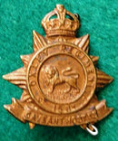 15th Infantry Battalion - The Oxley Regiment - Single brass left facing collar (C248)