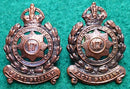 17th Infantry Battalion - The North Sydney Regiment - Oxidised pair of collars (C250) $110