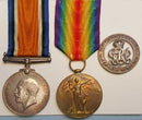 PAIR: British War and Victory Medal, both correctly impressed to 7440 A-CPL J. H. FORD 44/BN AIF.