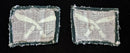 SECOND WORLD WAR PAIR OF 63RD GURKHA BRIGADE PRINTED FORMATION PATCHES