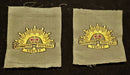 PAIR OF AUSTRALIAN MILITARY FORCES FORMATION PATCH