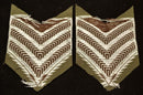 PAIR OF VIETNAM PERIOD SEARGANTS STRIPES