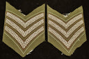PAIR OF VIETNAM PERIOD SEARGANTS STRIPES