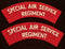 PAIR OF SPECIAL AIR SERVICE REGIMENT SHOULDER FLASHES