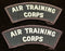 PAIR OF AIR TRAINING CORPS SHOULDER FLASHES