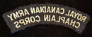 ROYAL CANADIAN ARMY CHAPLAIN CORPS