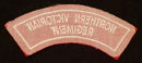 NORTHERN VICTORIAN REGIMENT SHOULDER FLASH