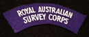 ROYAL AUSTRALIAN SURVEY CORPS SHOULDER FLASH