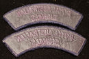 PAIR OF ROYAL AUSTRALIAN SIGNALS SHOULDER FLASHES