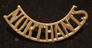 NORTHANTS REGIMENT SHOULDER TITLE