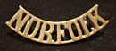 NORFOLK REGIMENT SHOULDER TITLE