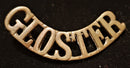 GLOSTER REGIMENT SHOULDER TITLE