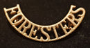 FORESTERS REGIMENT SHOULDER TITLE