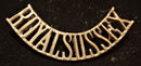 ROYAL SUSSEX REGIMENT SHOULDER TITLE