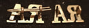 PAIR OF ROYAL ARTILLERY SHOULDER TITLES