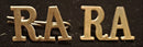 PAIR OF ROYAL ARTILLERY SHOULDER TITLES