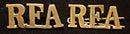 PAIR OF ROYAL FIELD ARTILLERY SHOULDER TITLES