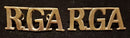 PAIR OF ROYAL GARRISON ARTILLERY SHOULDER TITLES (TOP BAR TYPE)