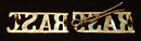 PAIR OF ROYAL ARMY SERVICE CORPS SHOULDER TITLES