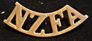 NEW ZEALAND FIELD ARTILLERY SHOULDER TITLE (GAUNT MARKED)
