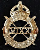 THE 24TH LANCERS CAP BADGE