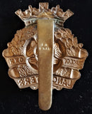 DUKES OWN LANCASTERS CAP BADGE