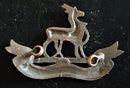 THE ROYAL WARWICKSHIRE RGT BRONZE CAP BADGE