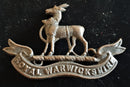 THE ROYAL WARWICKSHIRE RGT BRONZE CAP BADGE