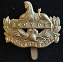 THE GLOUCESTERSHIRE REGIMENT CAP BADGE