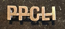 PRINCESS PATRICIA’S CANADIAN LIGHT INFANTRY “MARGUERITE” SHOULDER TITLE