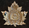 4-9, 9th CANADIAN MOUNTED RIFLES CAP BADGE (LLOYDMINSTER, ALBERTA/SASKATCHEWAN)