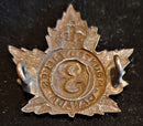 4-3, 3rd CANADIAN MOUNTED RIFLES COLLAR BADGE