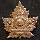 E194 - 194th BATTALION (THE EDMONTON HIGHLANDERS) COLLAR BADGE (MAKER MARKED)