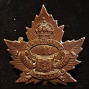 E115 - 115th BATTALION (St. JOHN, NEW BRUNSWICK) COLLAR BADGE