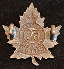 E58 - 58th BATTALION COLLAR BADGE