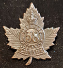 E58 - 58th BATTALION COLLAR BADGE
