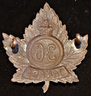 E36 - 36th BATTALION (HAMILTON) CAP BADGE