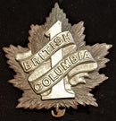 E-7 - 7th BATTALION (BRITISH COLUMBIA) CAP BADGE