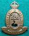 28th Infantry Battalion The Swan  Regiment 52mm brass Hat Badge