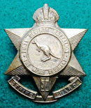 57th Infantry Battalion The Merri Regiment 47mm brass Hat Badge