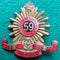 59th Infantry Battalion The Hume Regiment 53mm enamel and brass Hat Badge (slight chips)
