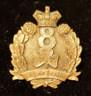 Pre Federation 8th (Union Volunteer) Infantry Regiment (Irish Rifles) NSW 50mm - SOLD