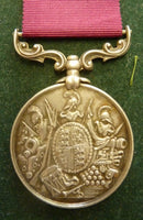 Single : Army Long Service & Good Conduct, Victorian issue, swivel suspension, small letter reverse. Egypt style engraved to 623 SERGT. J. J. WELLHAM. 6TH DGN. GDS. - VF SOLD