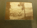Photograph album containing 48 original WW1 photos taken in France. The Album undoubtedly has an Australian Artillery connection with one caption stating "Group NCO's OF 31st BTY". - SOLD
