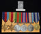 Six: 1939/45 Star, Africa Star, Defence Medal, War Medal, Australian Service Medal and Greek War Medal (un-named as issued). All Commonwealth Medals correctly named to SX1922 A H WHYTE