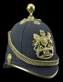 Artillery Welsh Division Officer’s Blue Cloth Helmet c. 1890 - 1902