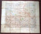 WWI LARGE SURVEY MAPS ON LINEN BACKING BELGIUM ISSUE TITLED HAZEBROUCK 5A EDITION 2